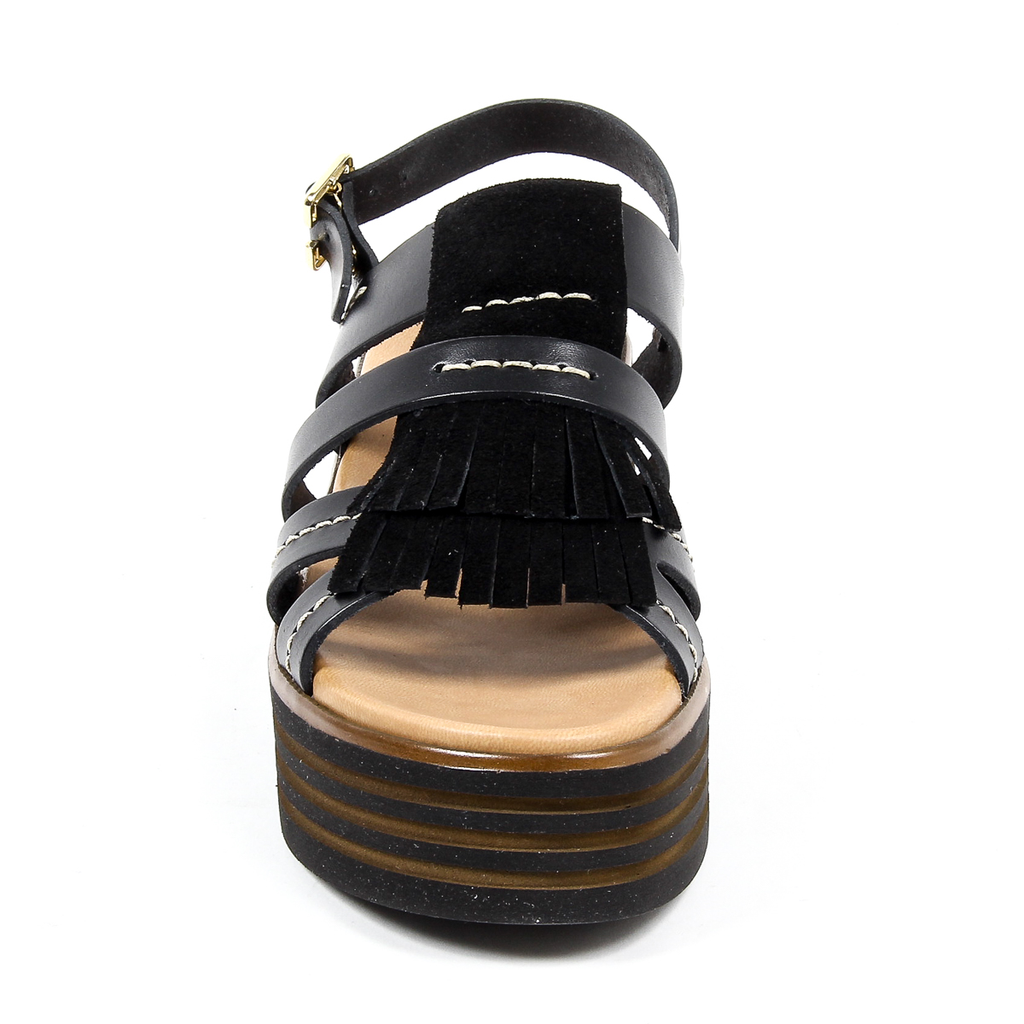Sandalo flatform da donna V 1969 Italia