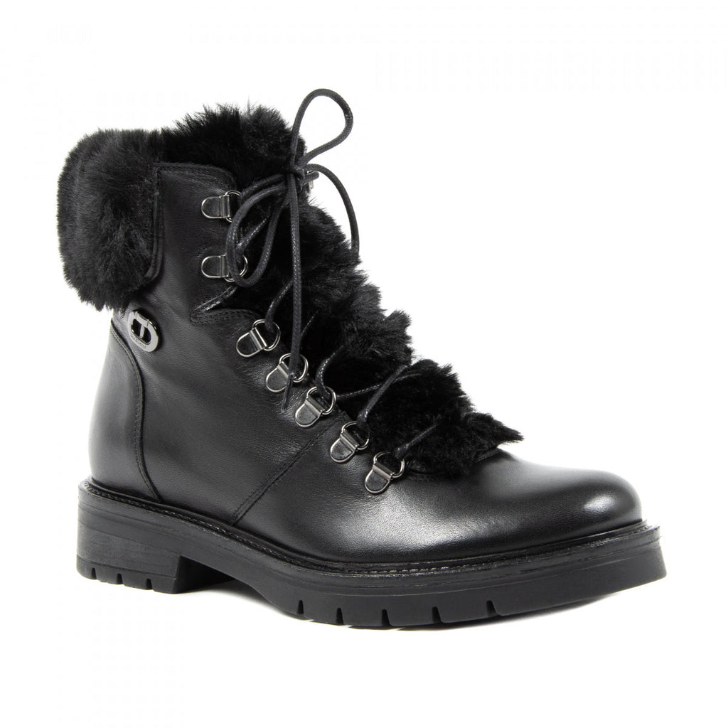 Stivaletto Boston in pelliccia