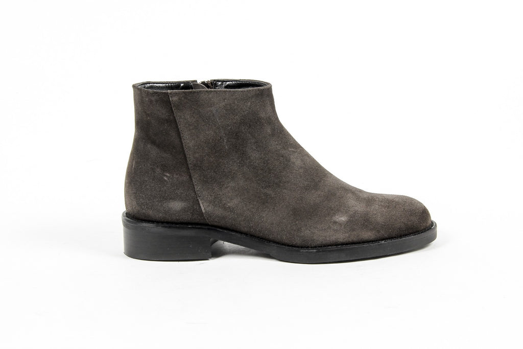 V 1969 Italia Womens Ankle Boot C13 VELOUR MILITARE
