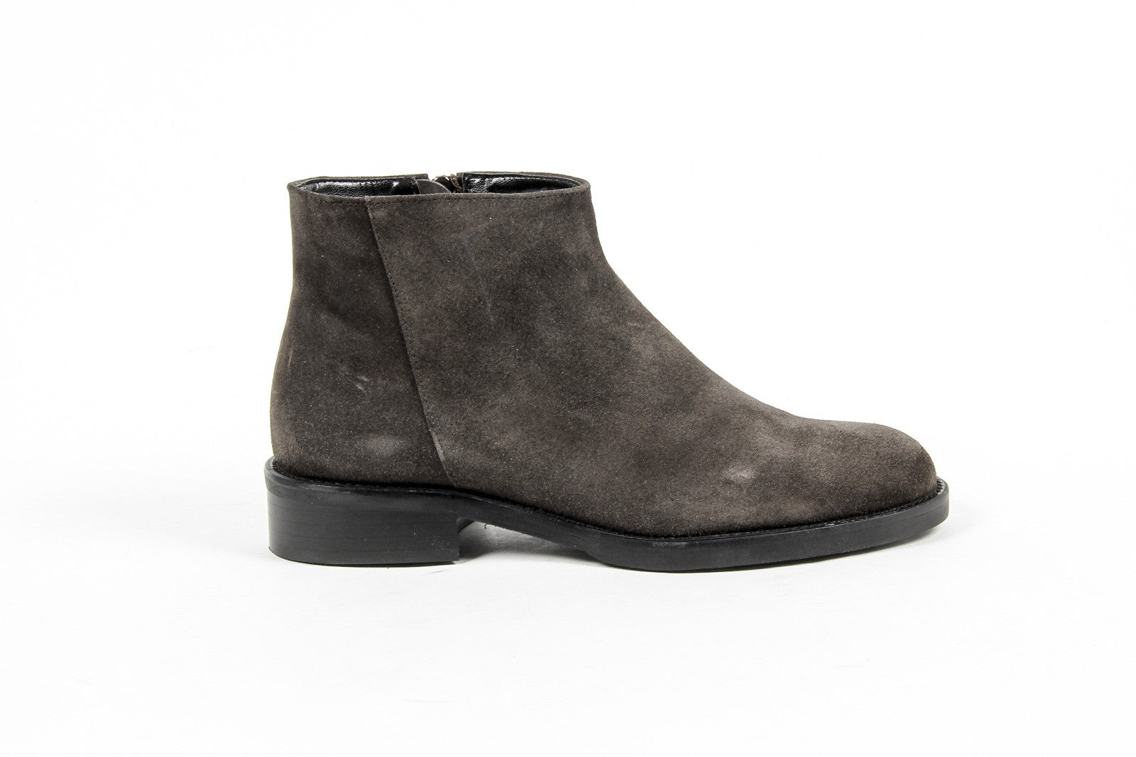 V 1969 Italia Womens Ankle Boot C13 VELOUR MILITARE
