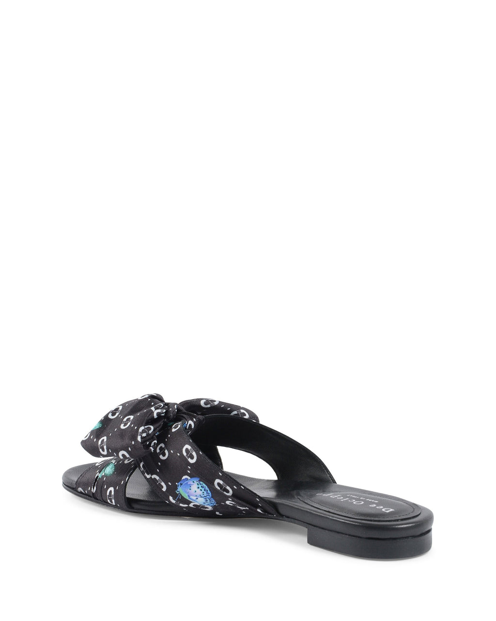 Emma Bow Mule Nero