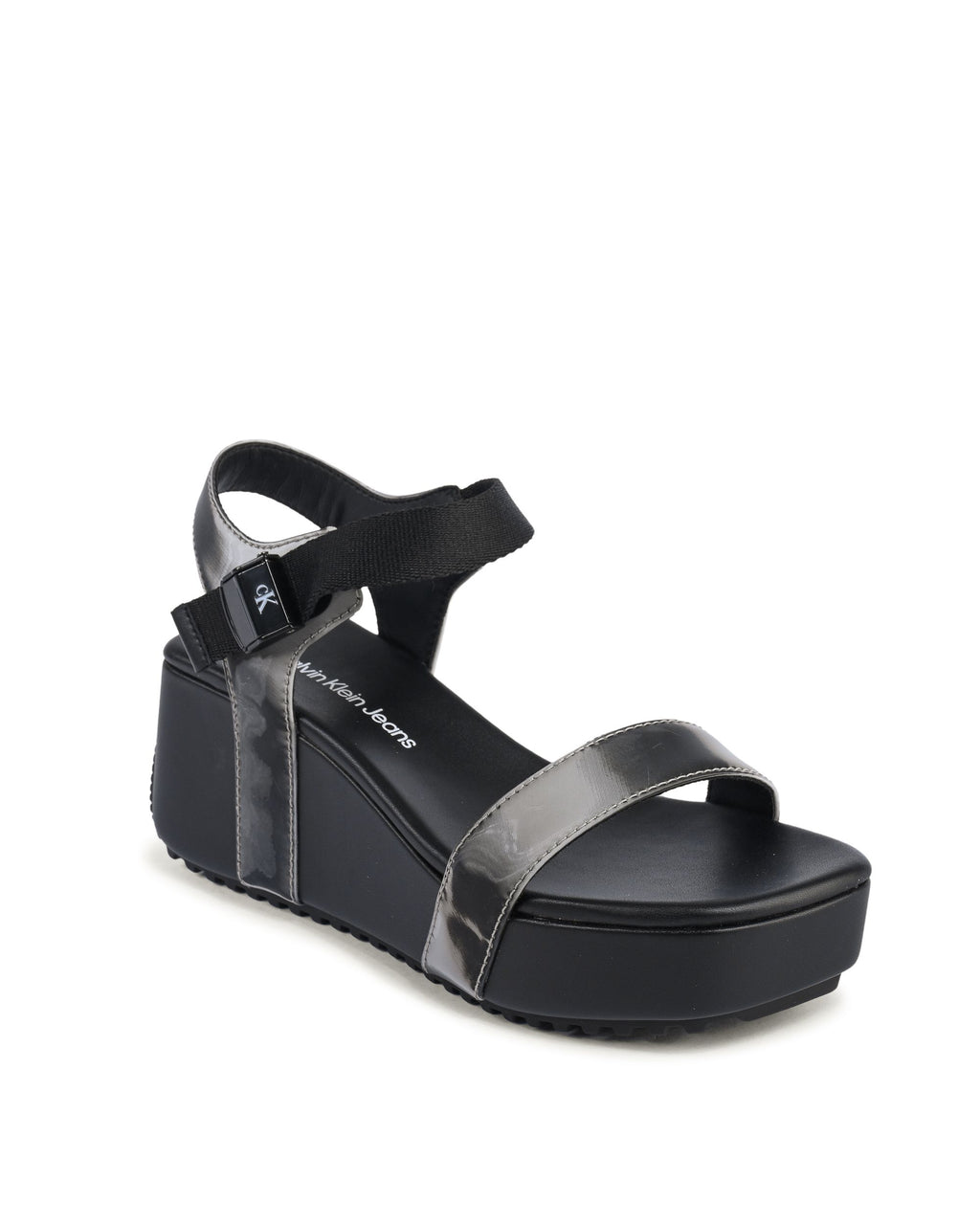 Calvin Klein Zeppa da donna nera YW0YW013660GN
