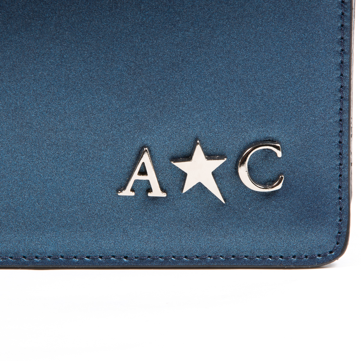 Borsa a mano da donna Andrew Charles blu RING