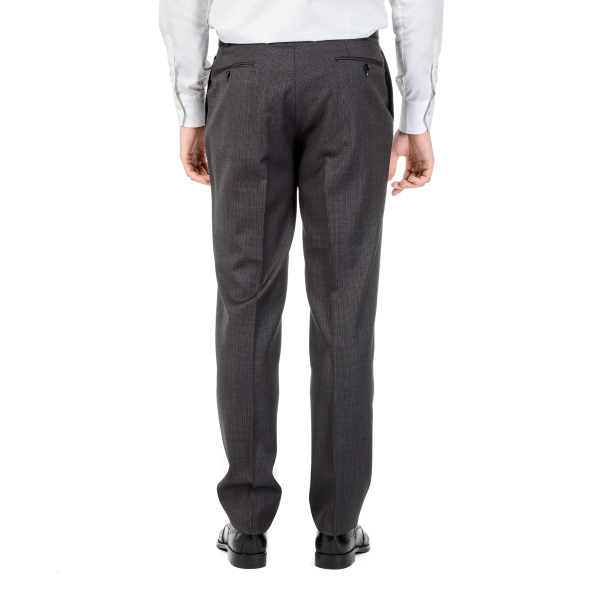 Abito da uomo Canali maniche lunghe grigio scuro