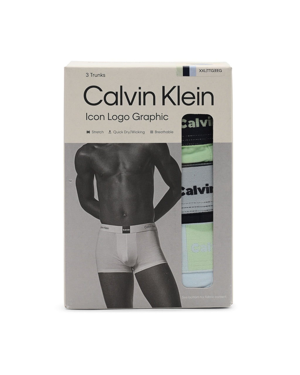 Calvin Klein Mens Trunk LV00NB44763U3