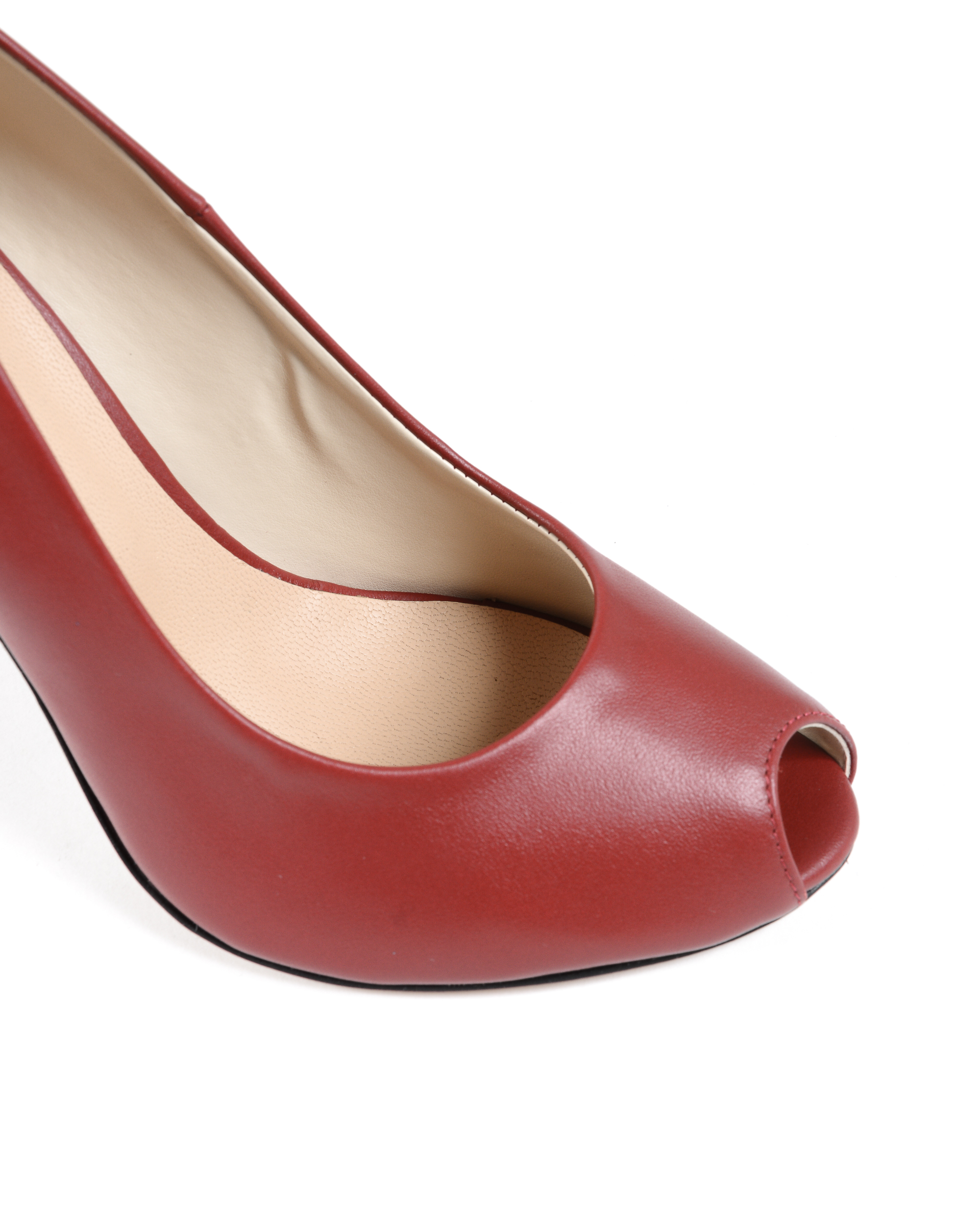 Décolleté Donna 19V69 Italia Punta Aperta Rosso 303 VITELLO ROSSO