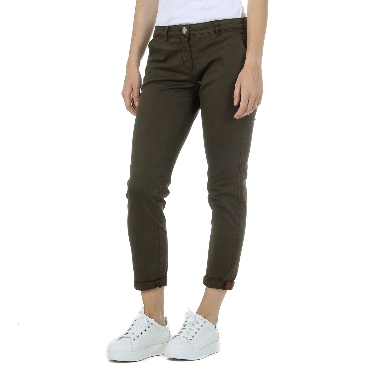Pantaloni da donna Andrew Charles verdi PENDA