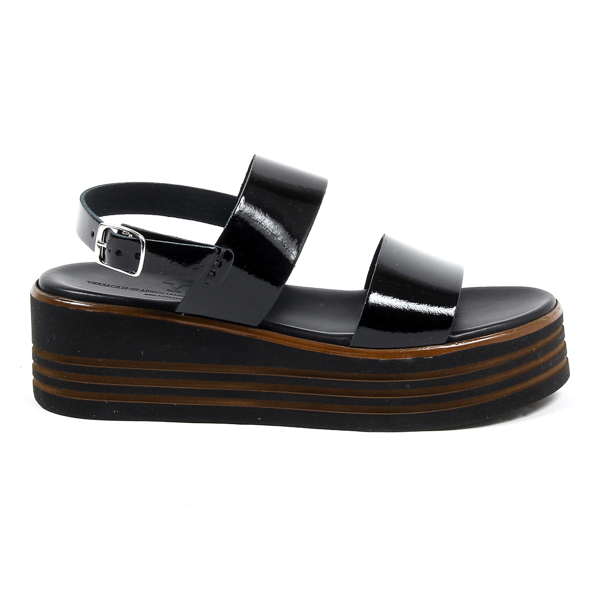 Sandalo flatform da donna V 1969 Italia