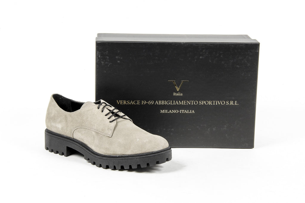 V 1969 Italia Scarpa stringata da donna C01 CAMOSCIO TAUPE
