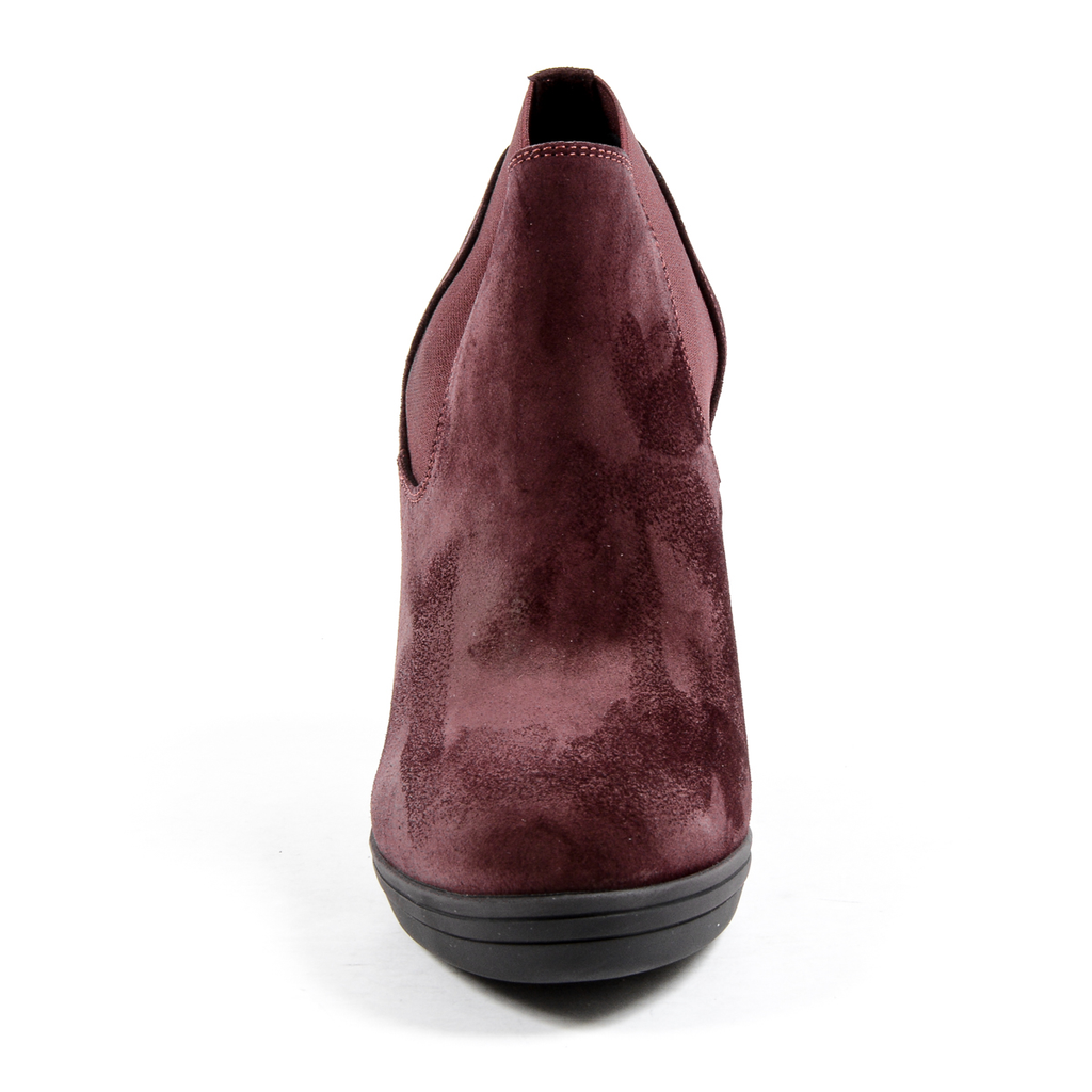 V 1969 Italia Stivaletto con tacco da donna Bordeaux GRACY