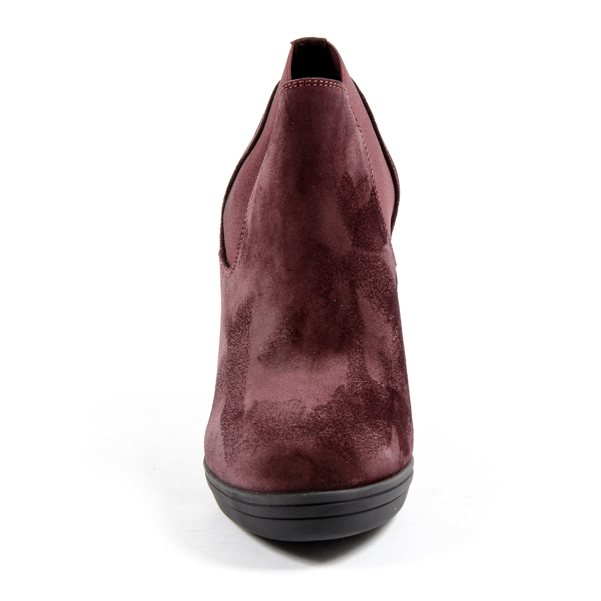 V 1969 Italia Stivaletto con tacco da donna Bordeaux GRACY