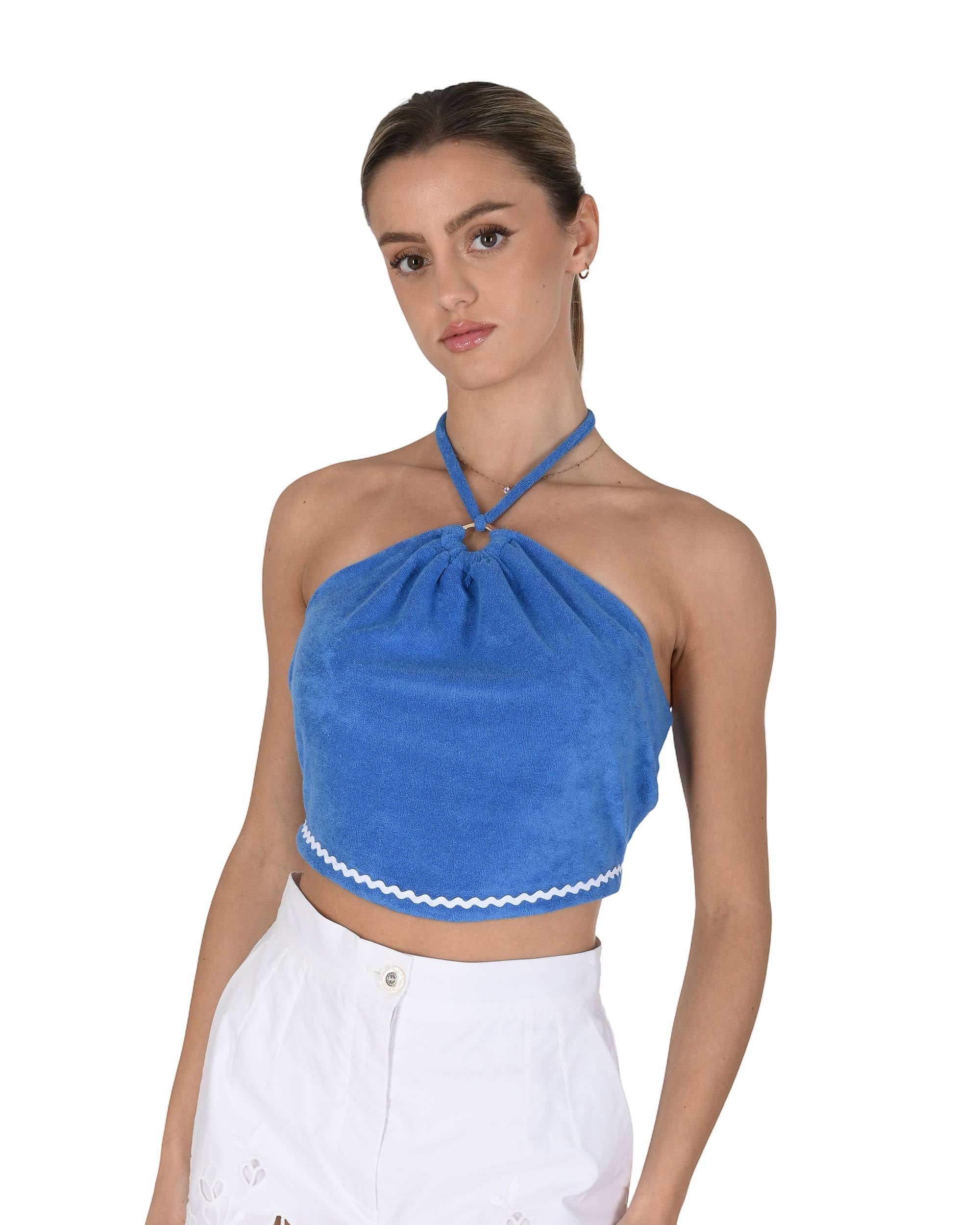 Top da donna Nevro ICARUS BUST BLUE 501