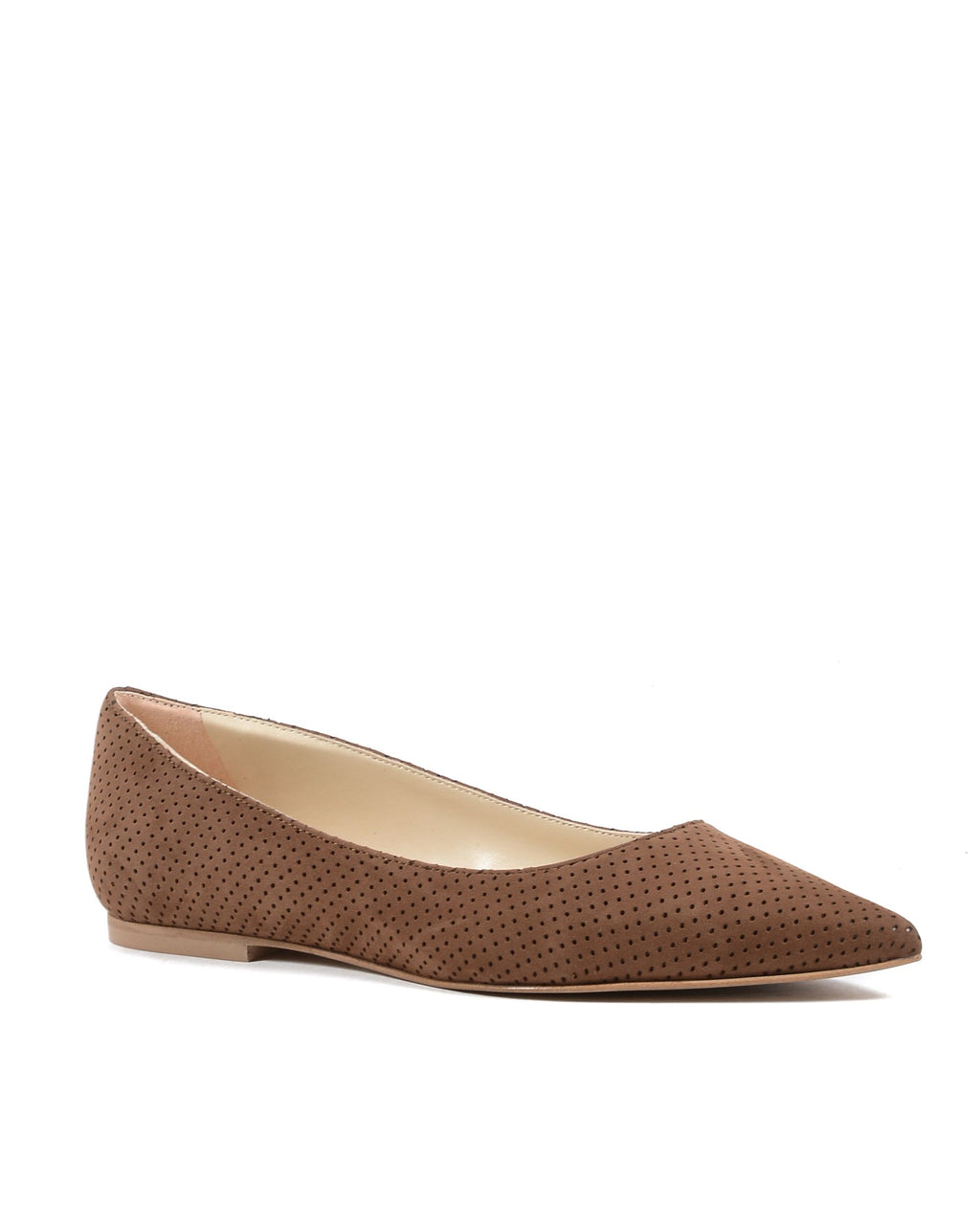 19V69 Italia Womens Ballerina Brown 4747 TRAF CAM MARRONE