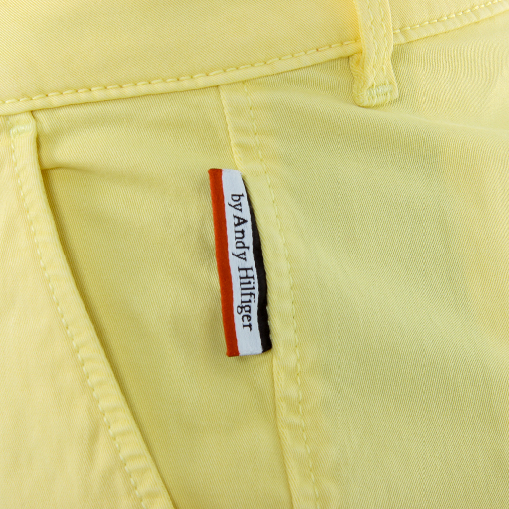 Andrew Charles Pantaloncini da donna gialli SAFIA