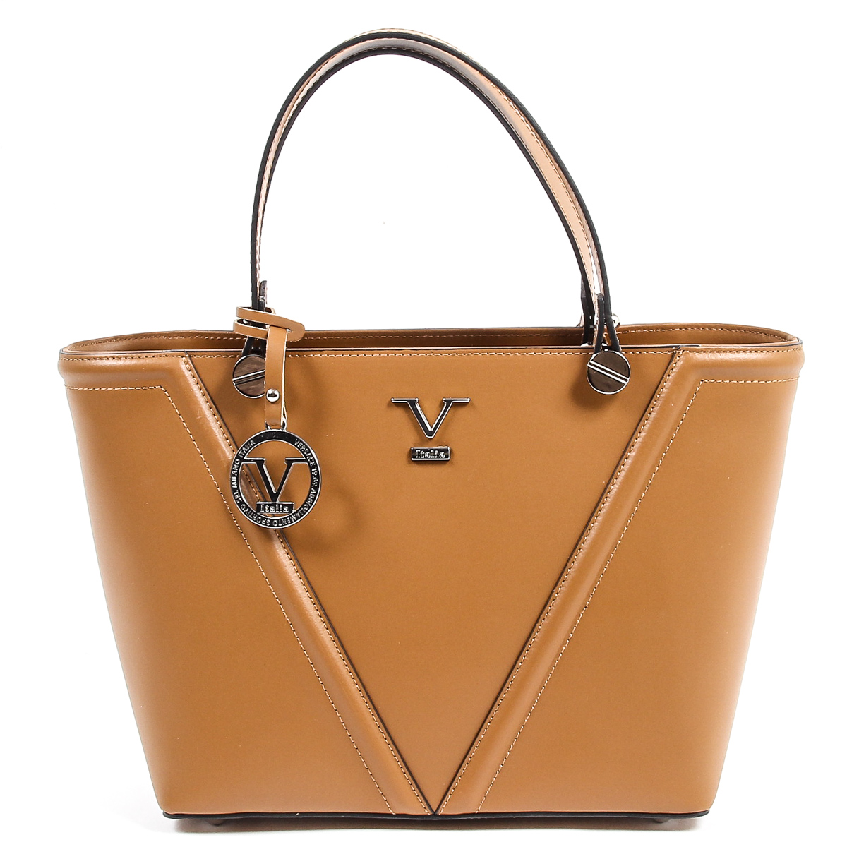 Borsa da donna V 1969 Italia V008-S RUGA CUOIO