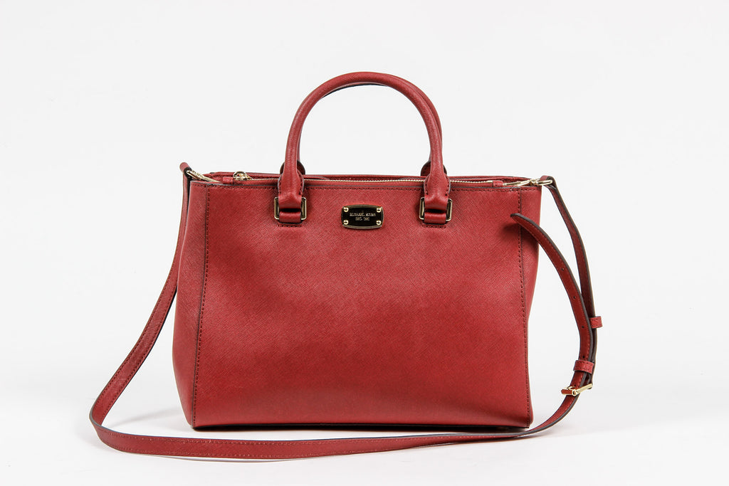 Borsa a mano media in pelle Kellen da donna Michael Kors