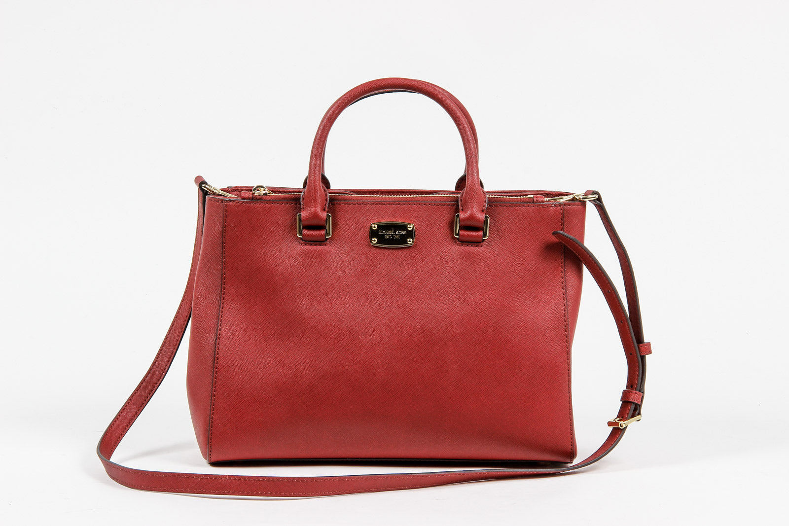 Borsa a mano media in pelle Kellen da donna Michael Kors