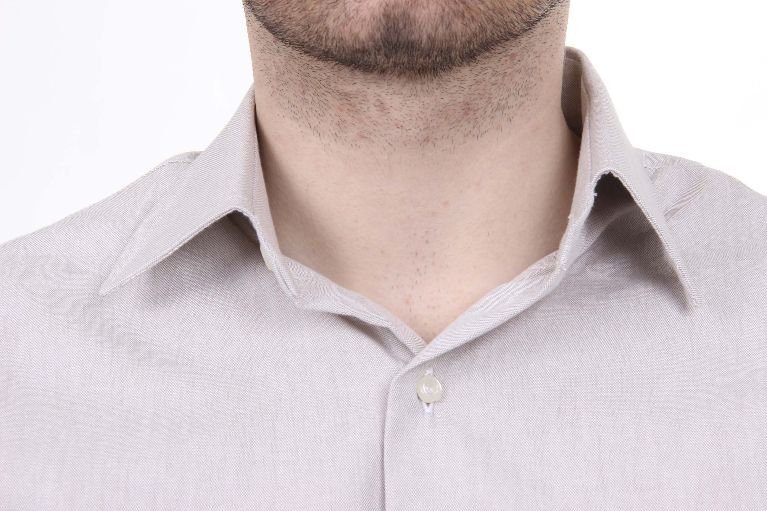V 1969 Italia Mens Shirt Beige GIANLUCA