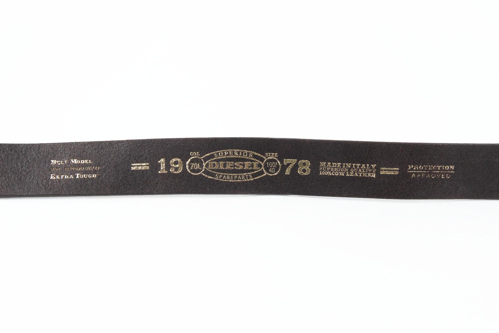Cintura da uomo Diesel BEPPIZZO 00SCLP 0EAGM 70L
