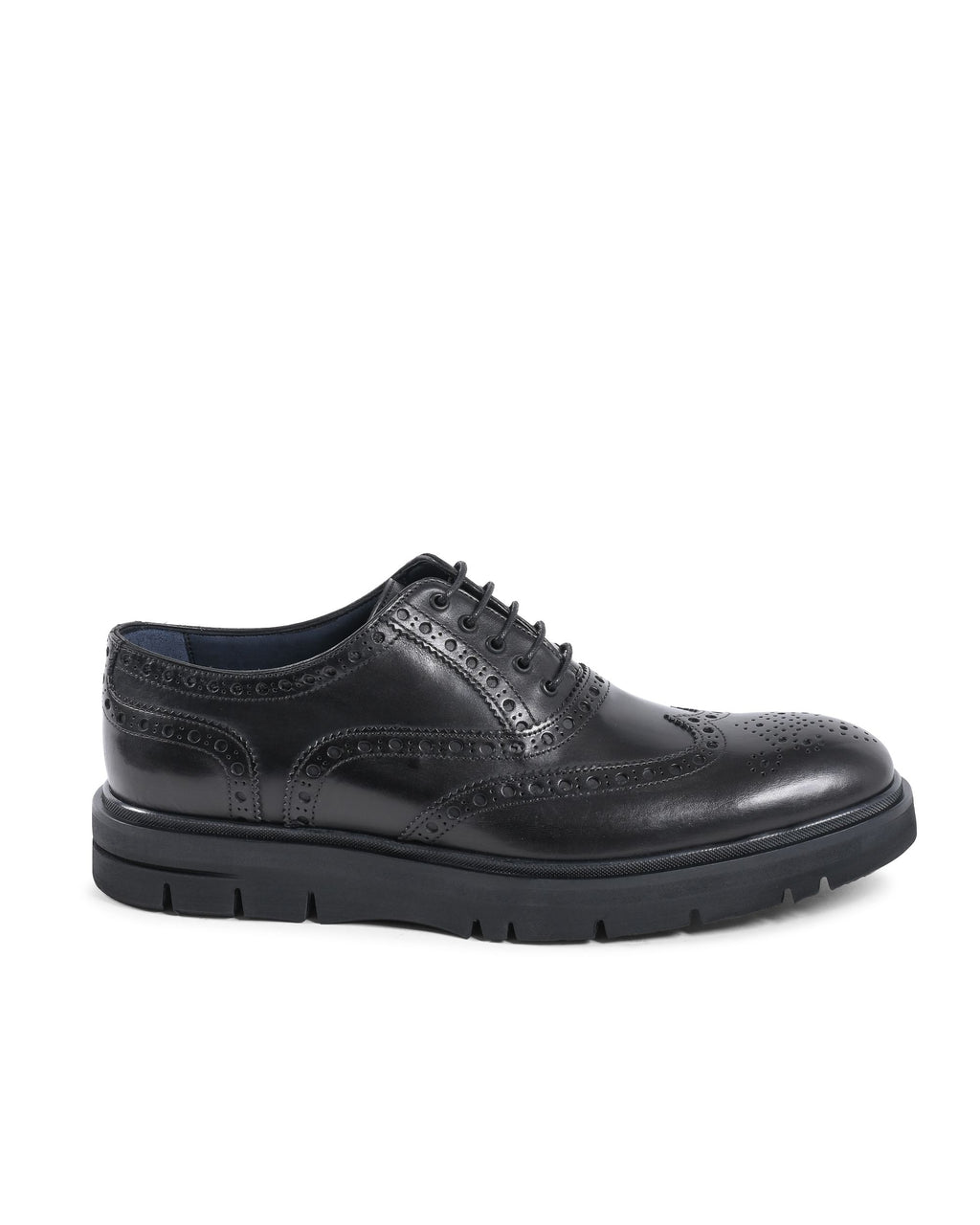 Scarpe brogue da uomo Dee Ocleppo EB129 VITELLO NERO