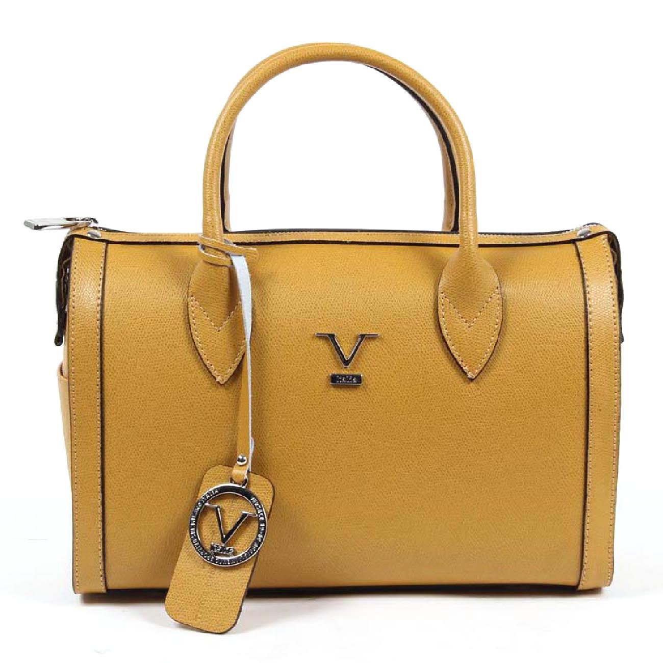 V 1969 Italia Borsa da donna V014 S SENAPE