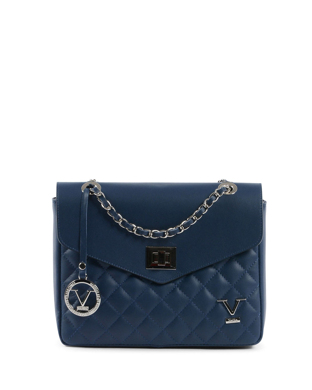 Borsa a mano da donna V Italia Blue Jeans V024-S SAUVAGE BLUE JEANS