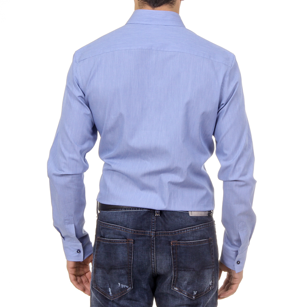 Camicia da uomo Ufford & Suffolk Polo Club USC02 B1 BLUETTE