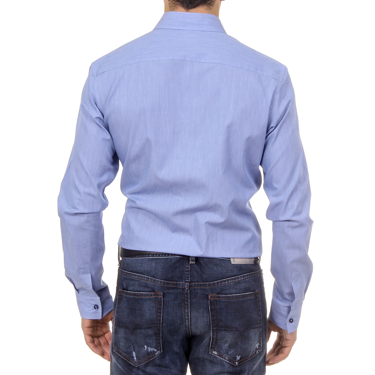 Camicia da uomo Ufford & Suffolk Polo Club USC02 B1 BLUETTE