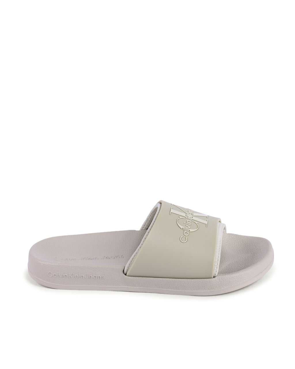 Ciabatte Calvin Klein da donna beige YW0YW005850F4
