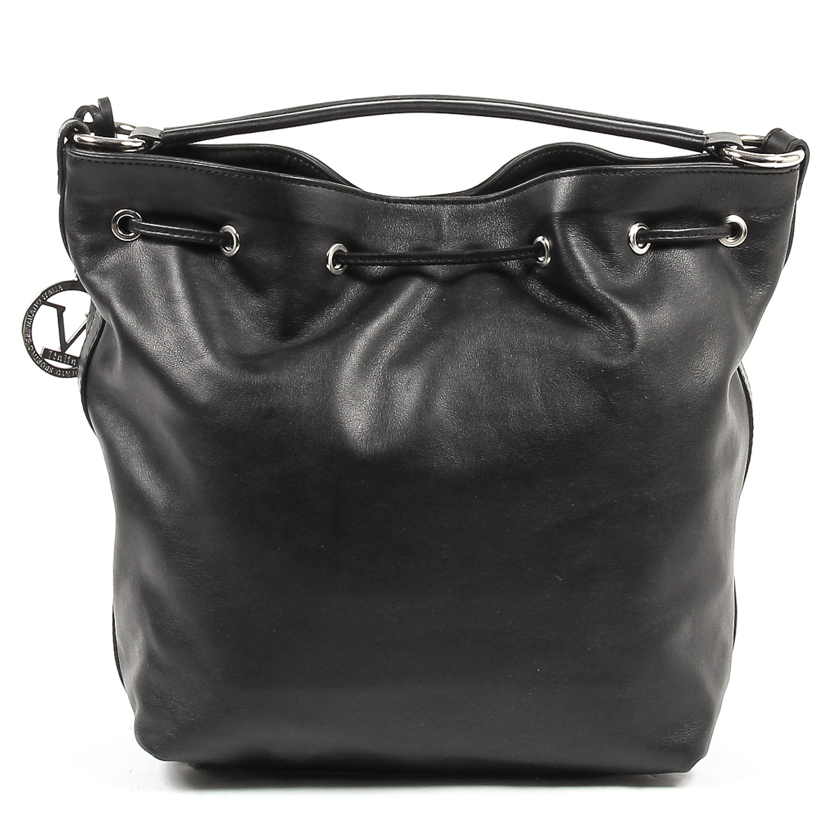 V 1969 Italia Borsa da donna V005-S SOFT NERO