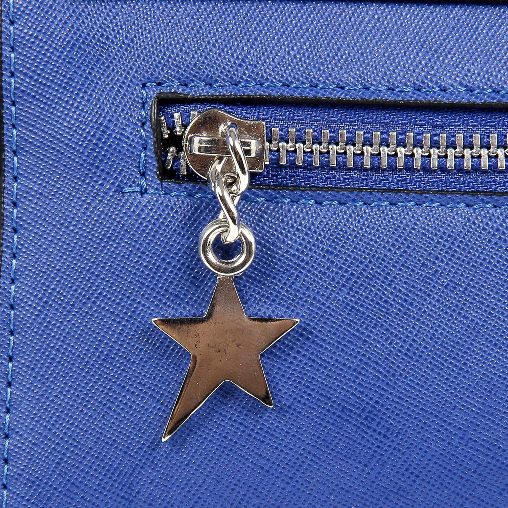 Borsa a mano da donna Andrew Charles Blu VERA