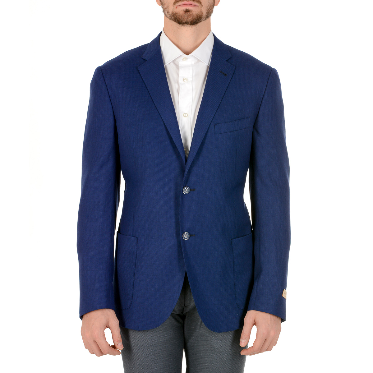 Corneliani Giacca Uomo Maniche Lunghe Blu