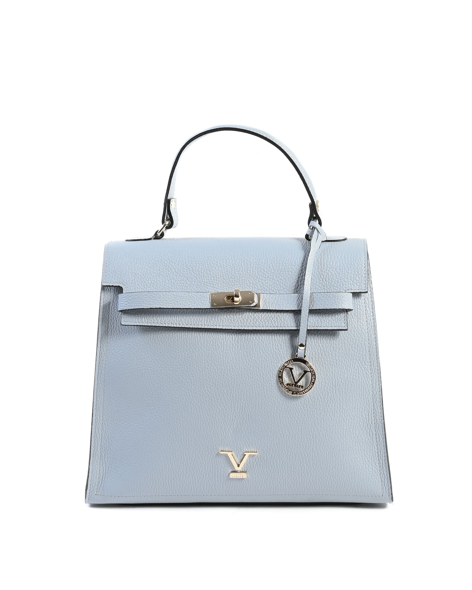 Borsa Donna V Italia Azzurro BG12010 DOLLARO AZZURRO