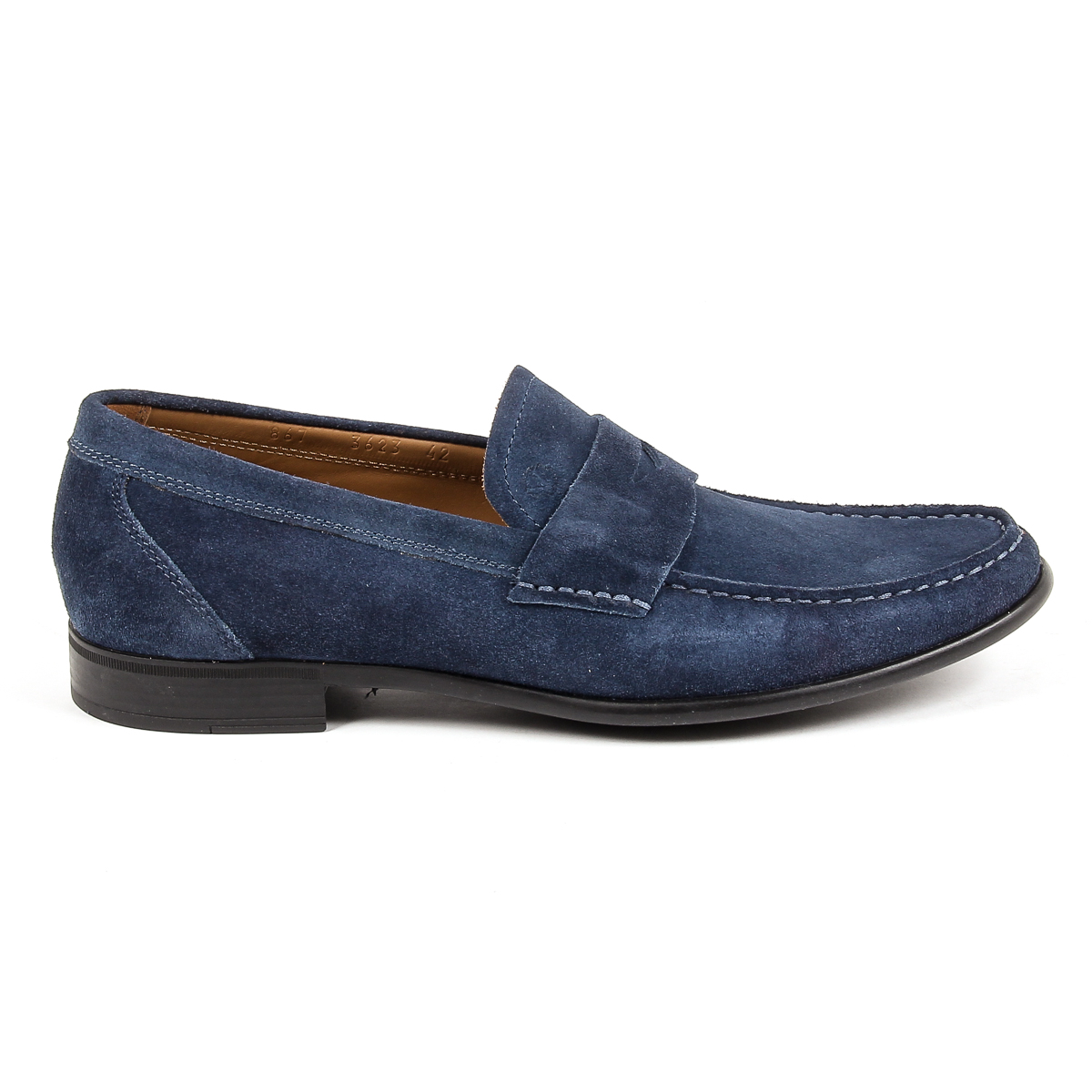 V 1969 Italia Mocassino Uomo Blu LEONARDO