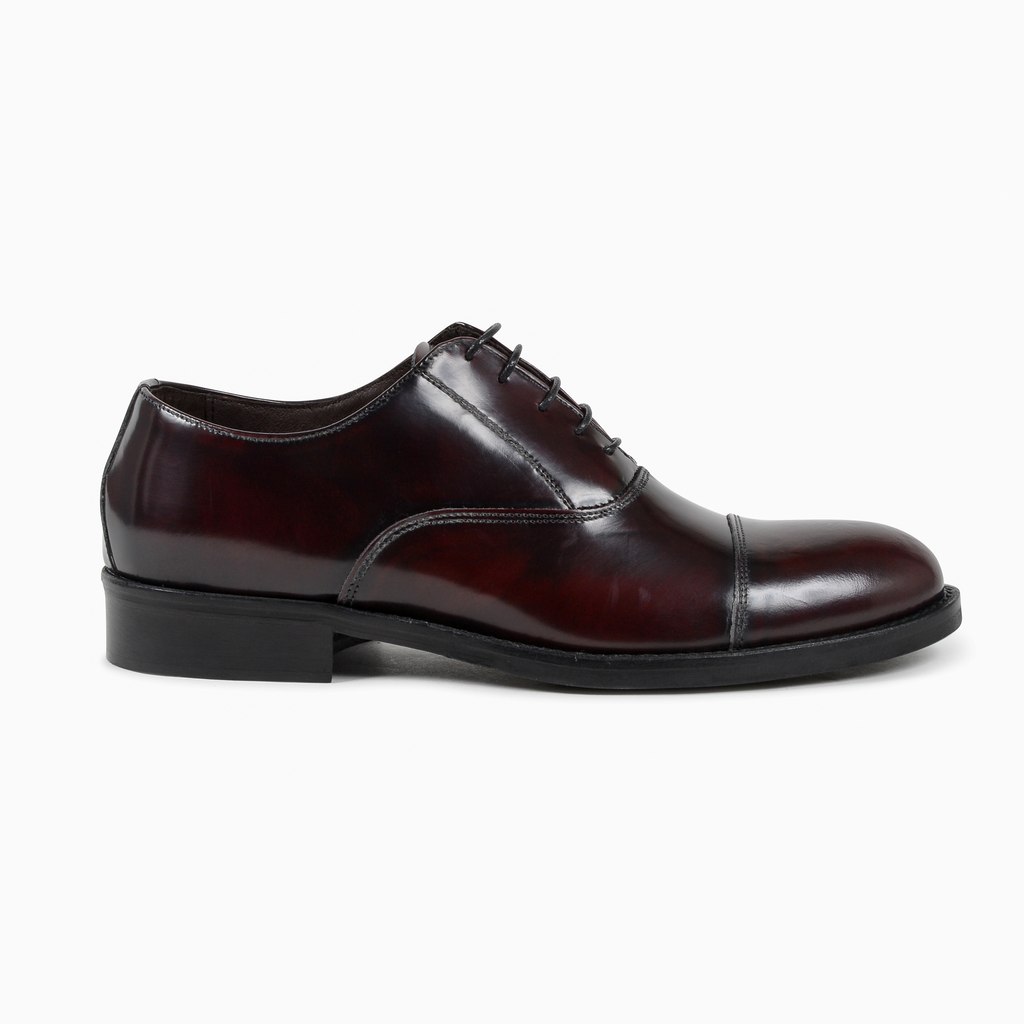 19V69 Italia Mens Classic Shoe Bordeaux 913L MP ABRASIVATO BORDEAUX