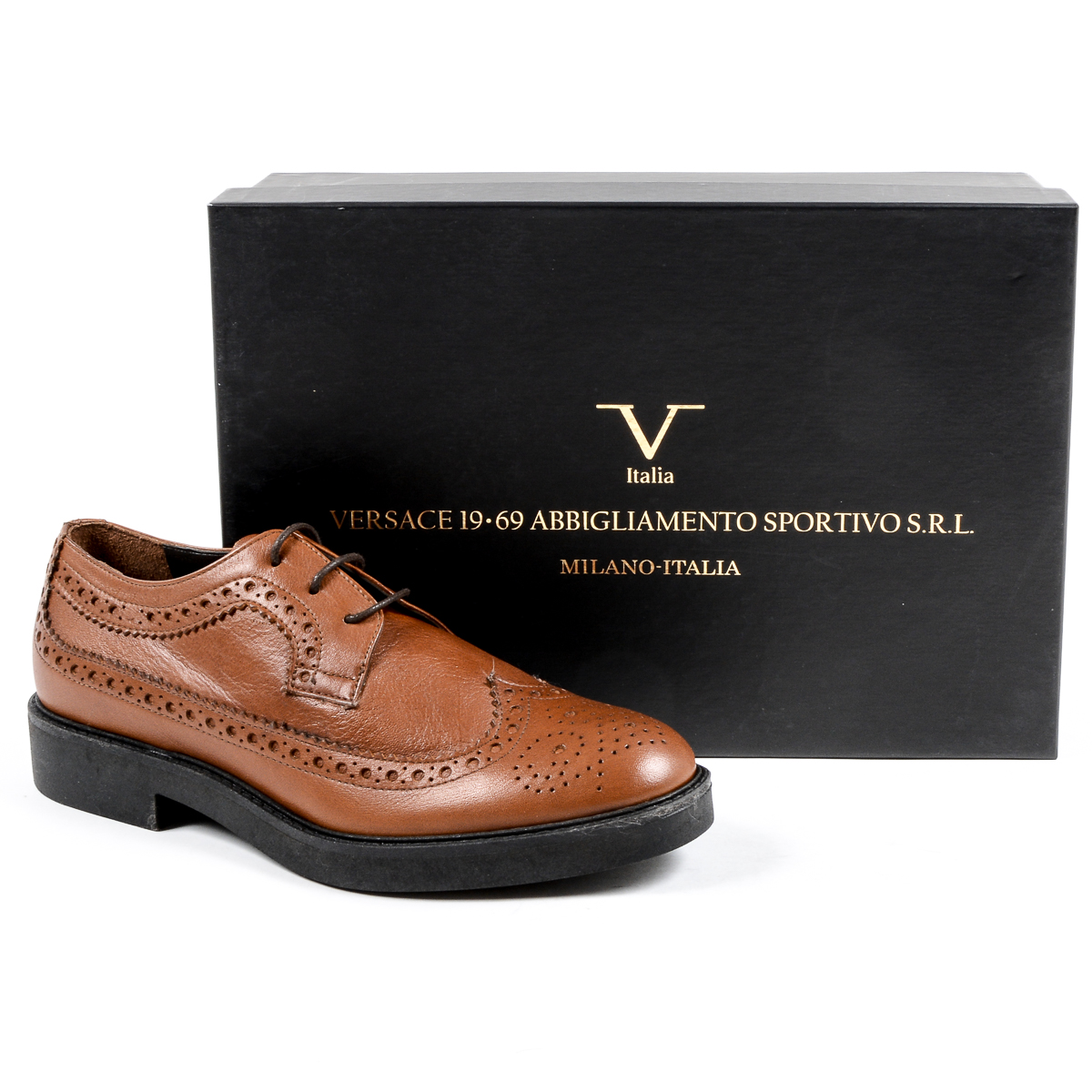 V 1969 Italia Scarpa stringata da donna marrone TRENTO