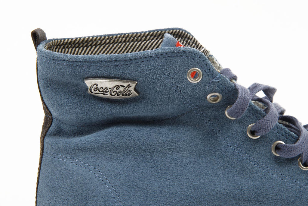 Scarpe da ginnastica da uomo Coca Cola CCA0668 RAMBLA SUED JEANS