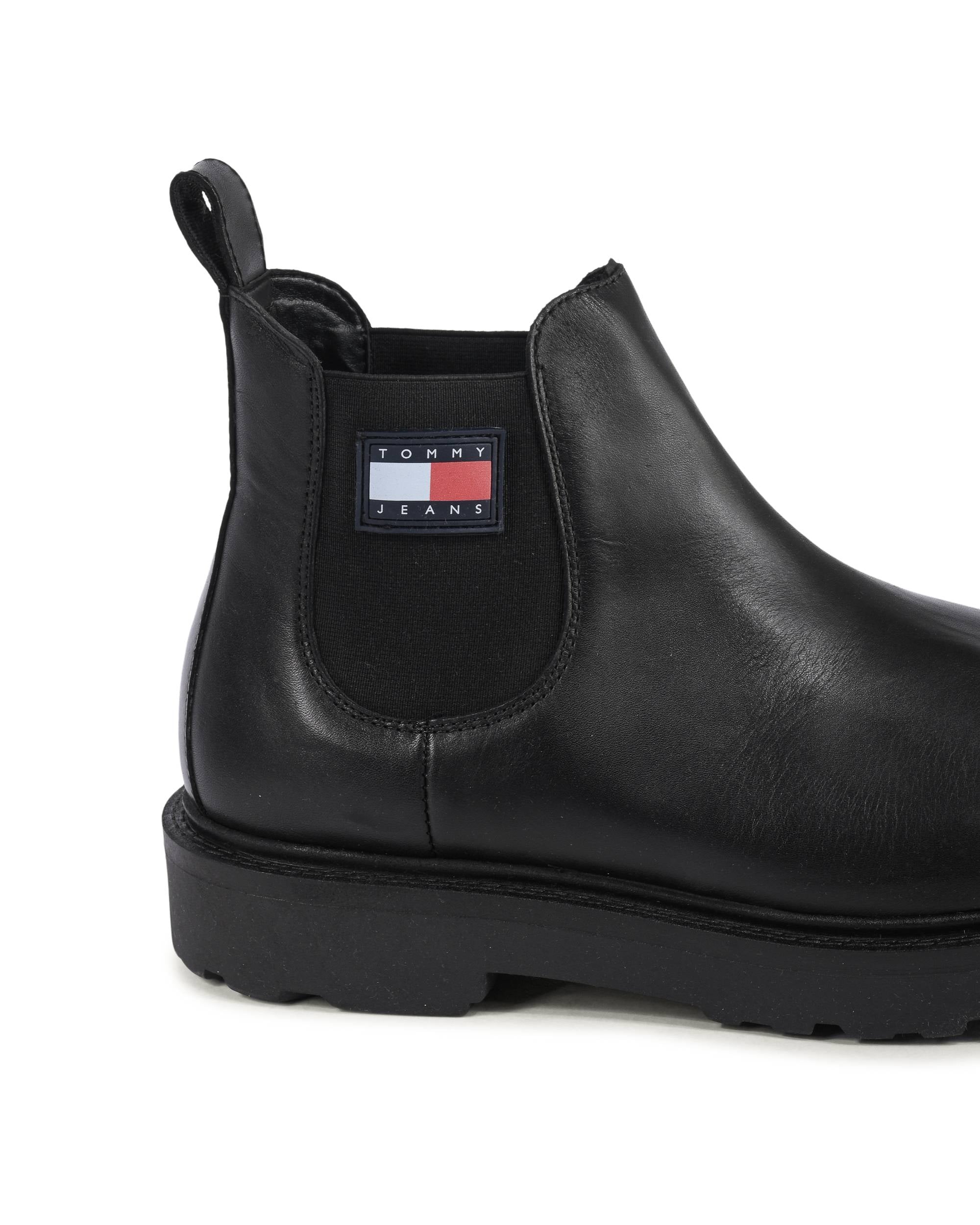 Tommy Hilfiger Uomo Stivali NERO EM0EM01254BDS