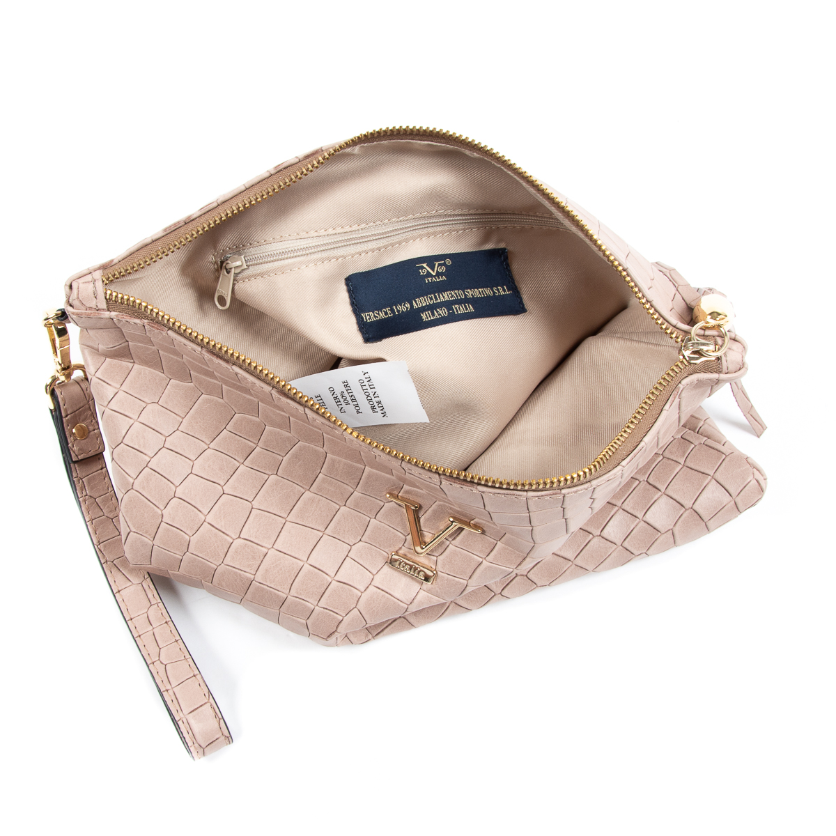 V 1969 Italia Borsa da donna rosa LIME