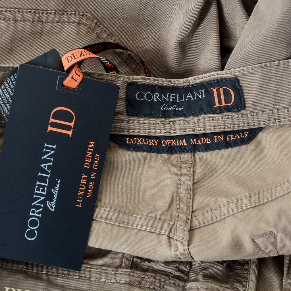 Corneliani Pantaloni Uomo Beige