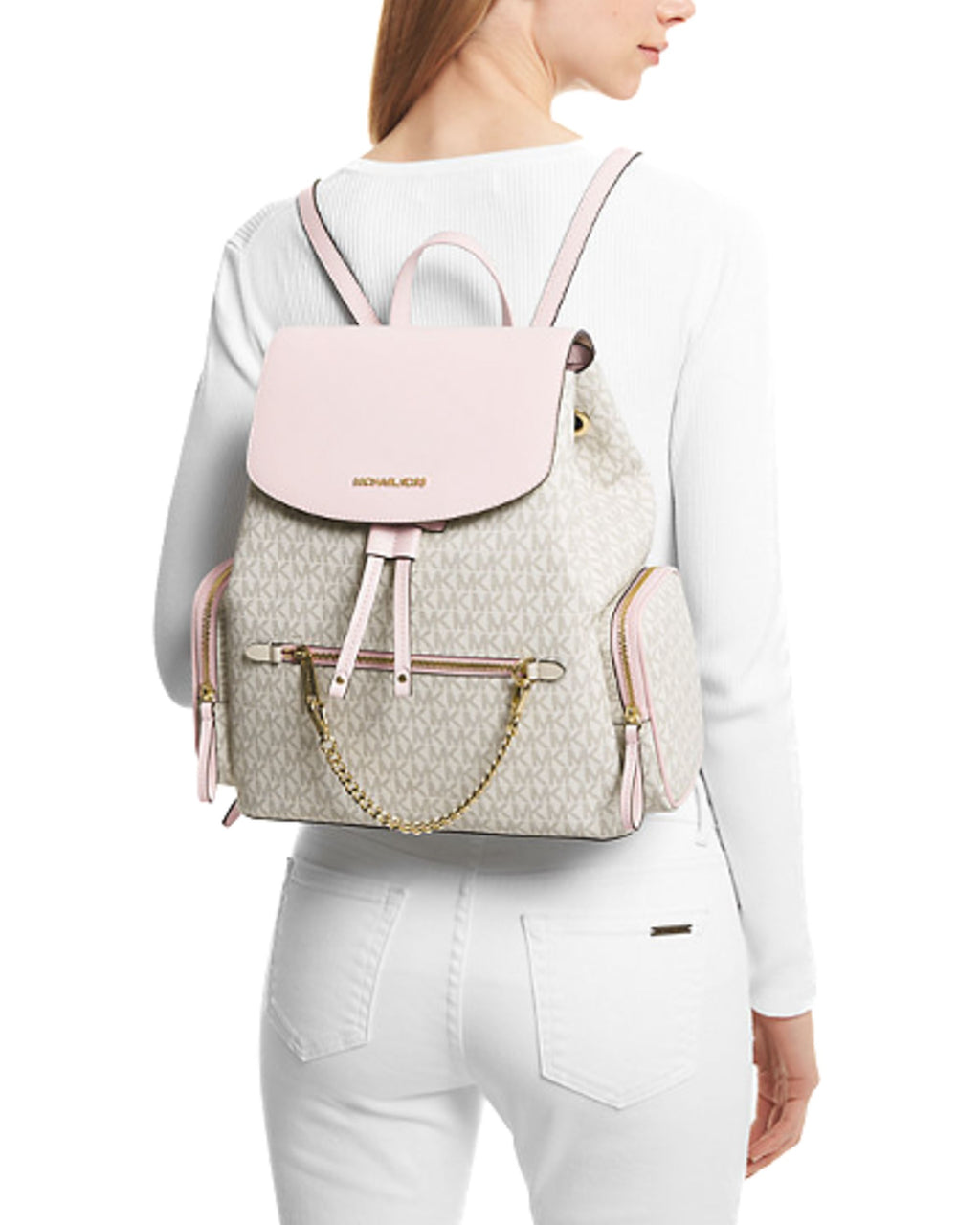 Zaino da donna Michael Kors Lg Chain Backpack 35T1GTTB3B-150
