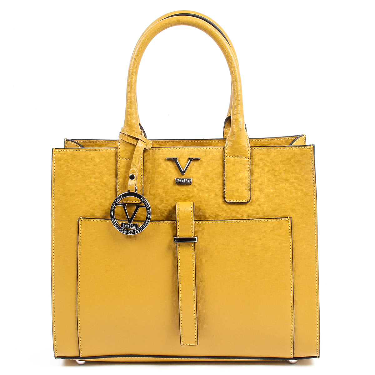 V 1969 Italia Borsa da donna V006-S SAFFIANO SENAPE