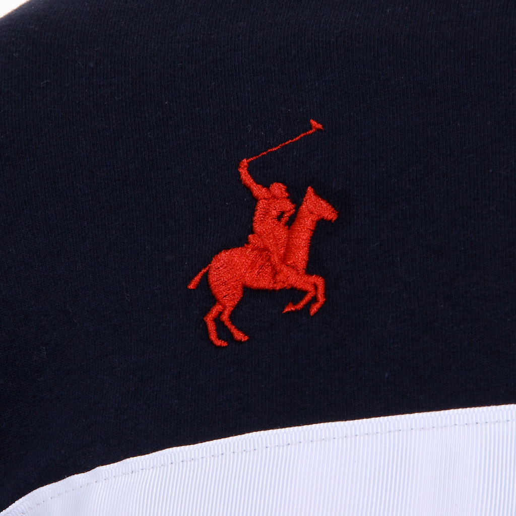 Maglione da uomo a maniche lunghe con scollo tondo Ufford & Suffolk Polo Club