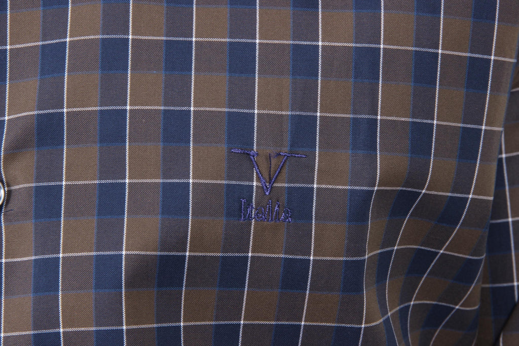 V 1969 Italia Camicia da uomo moderna classica 377 VAR. 031