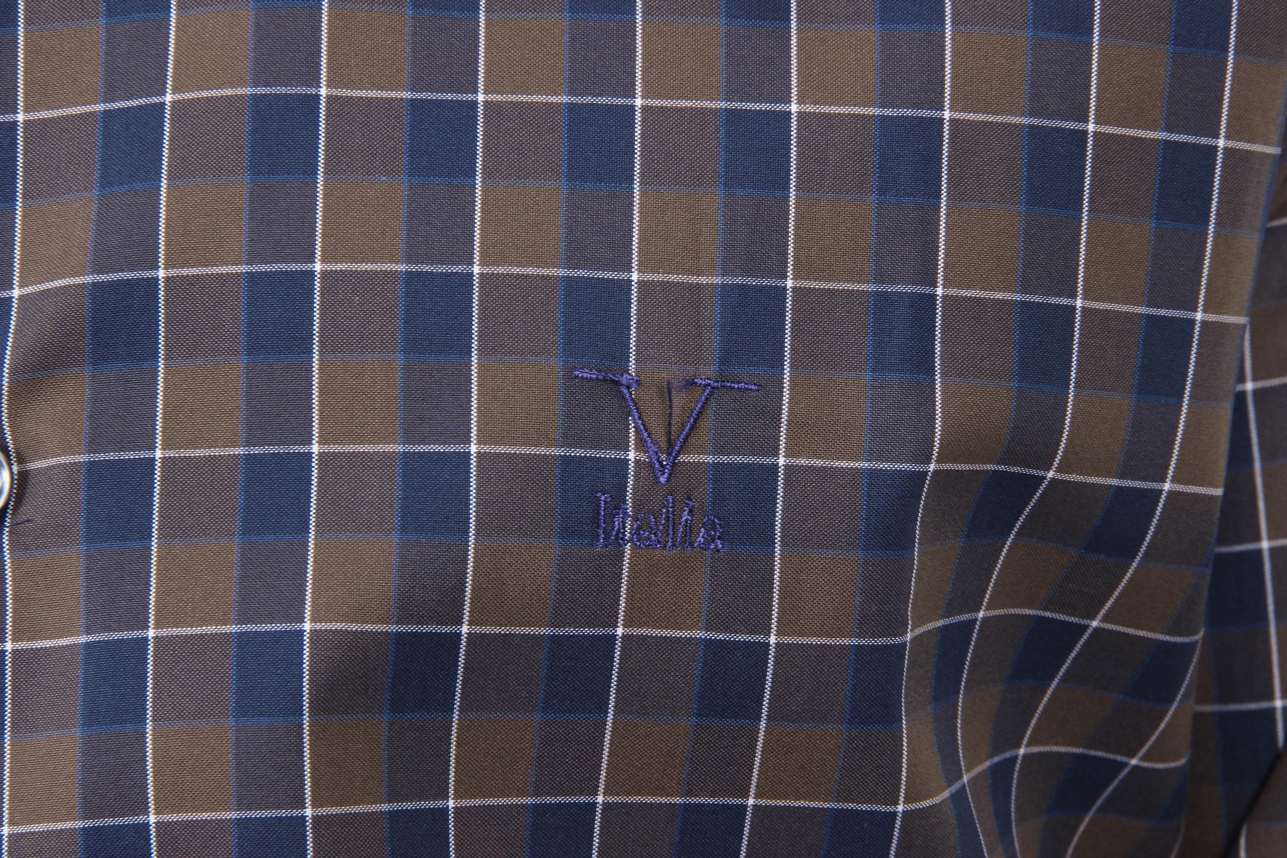 V 1969 Italia Camicia da uomo moderna classica 377 VAR. 031