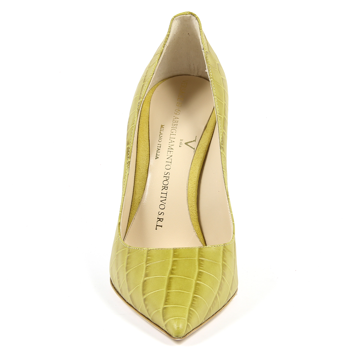 V 1969 Italia Womens Pump Green ESTER
