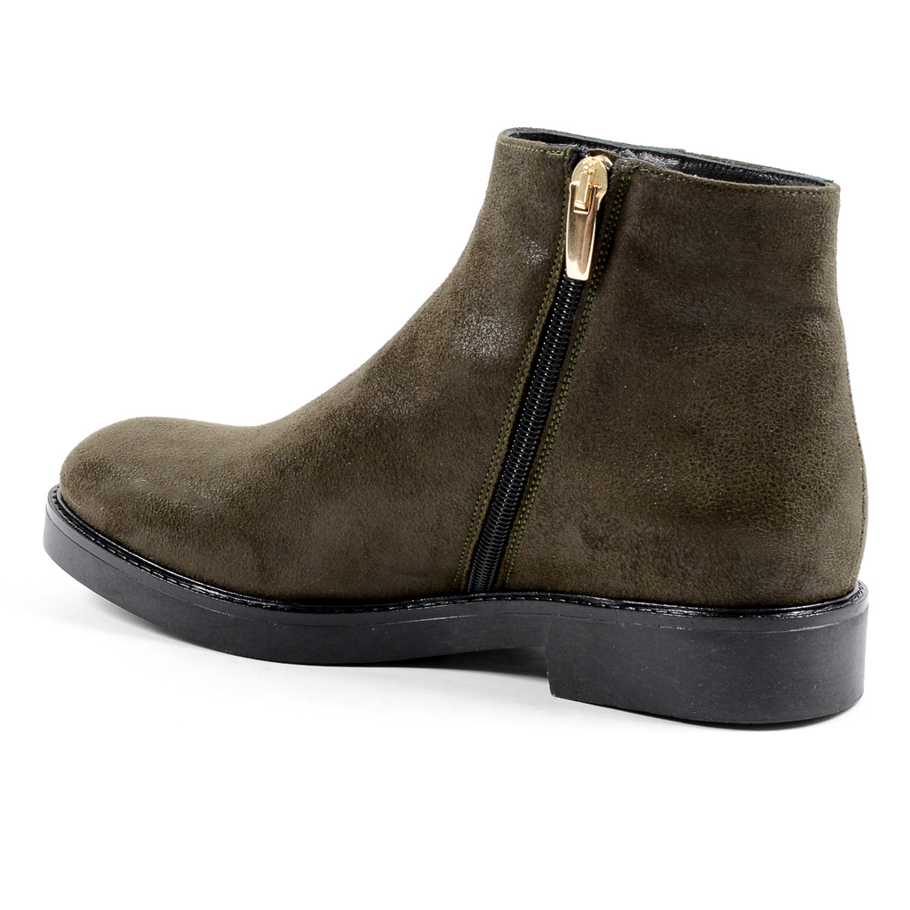 V 1969 Italia Stivaletto da donna verde scuro TILLY