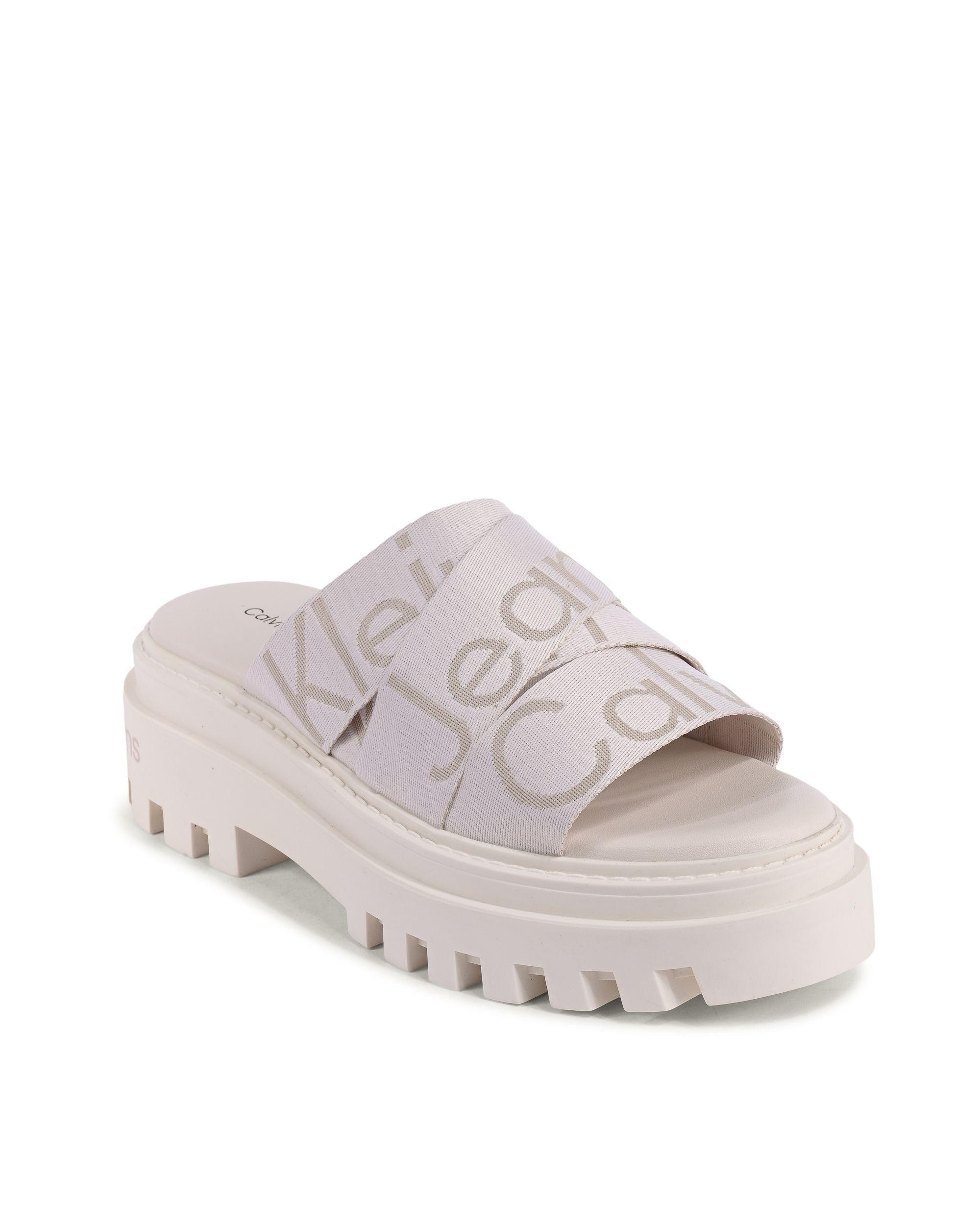 Calvin Klein Zeppa da donna bianca YW0YW00949YBH