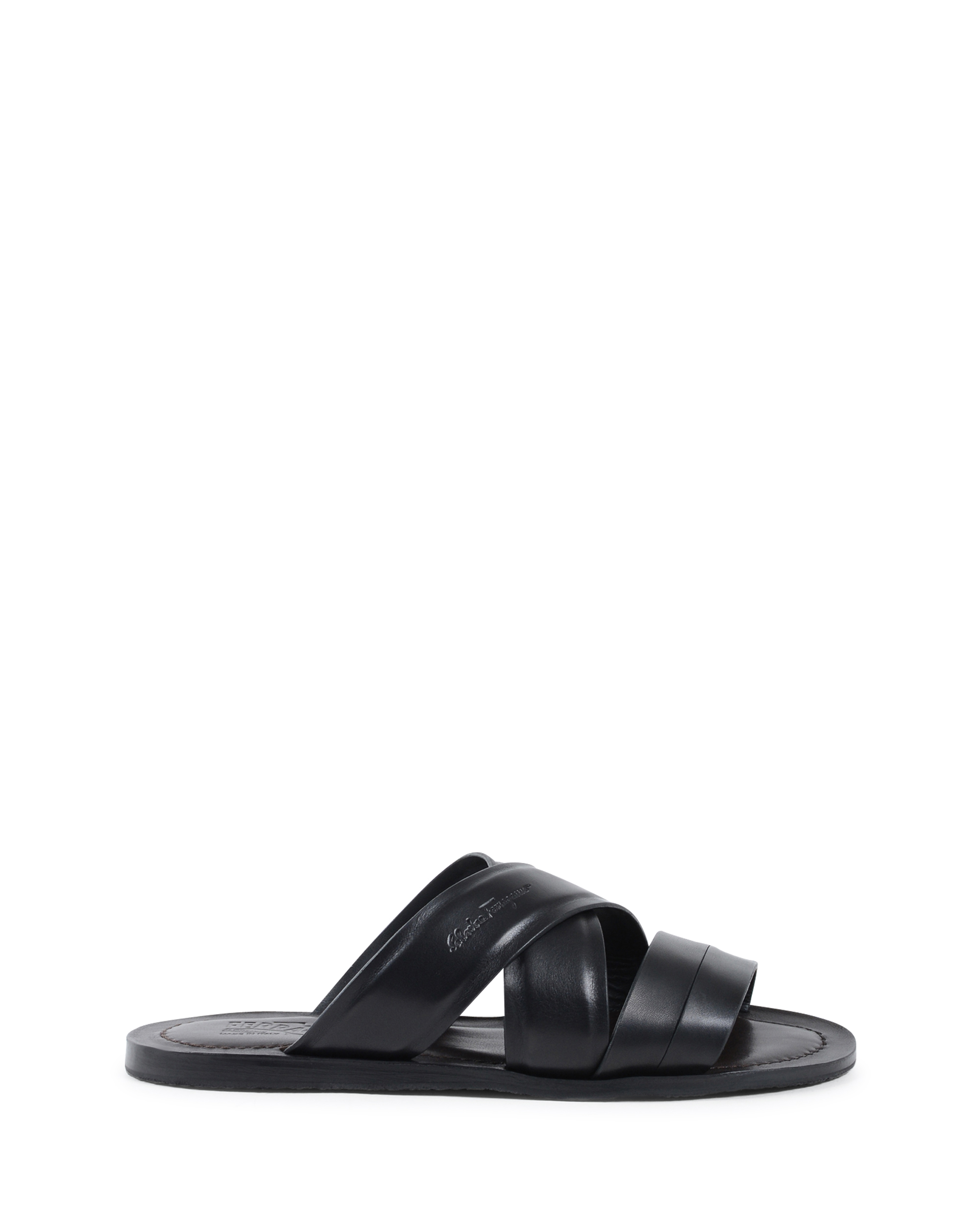 Pantofola Uomo Salvatore Ferragamo Nera FILONE