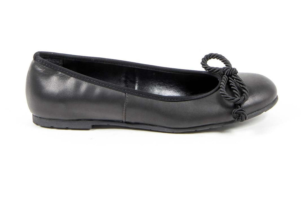 V 1969 Italia Womens Ballerina E08 NAPPA NERO